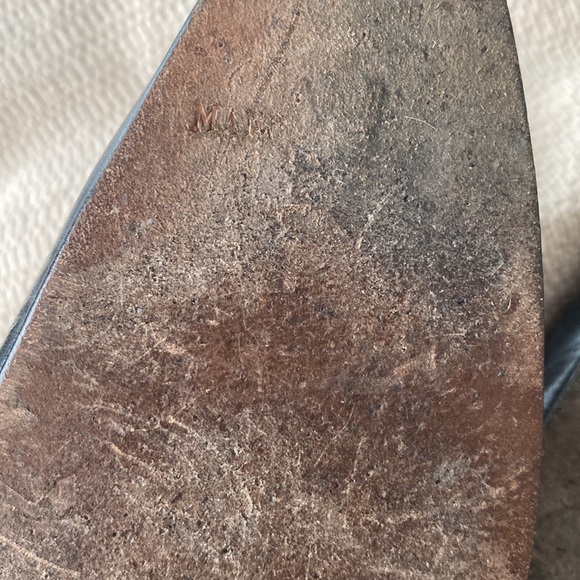 Manolo Blahnik Authentic Leather Slide On Black Mules ( Italian size 40.5) - Picture 8 of 8